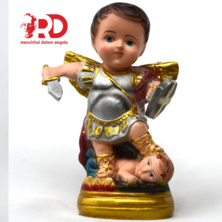 Patung Mini Santo Mikael 10 CM
