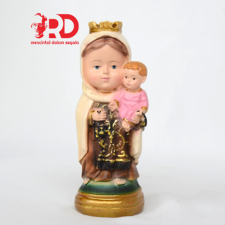 Patung Maria Bunda Karmel Mini 10 CM