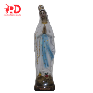 Patung Maria Lourdes Bintang Uk.28,5 Cm